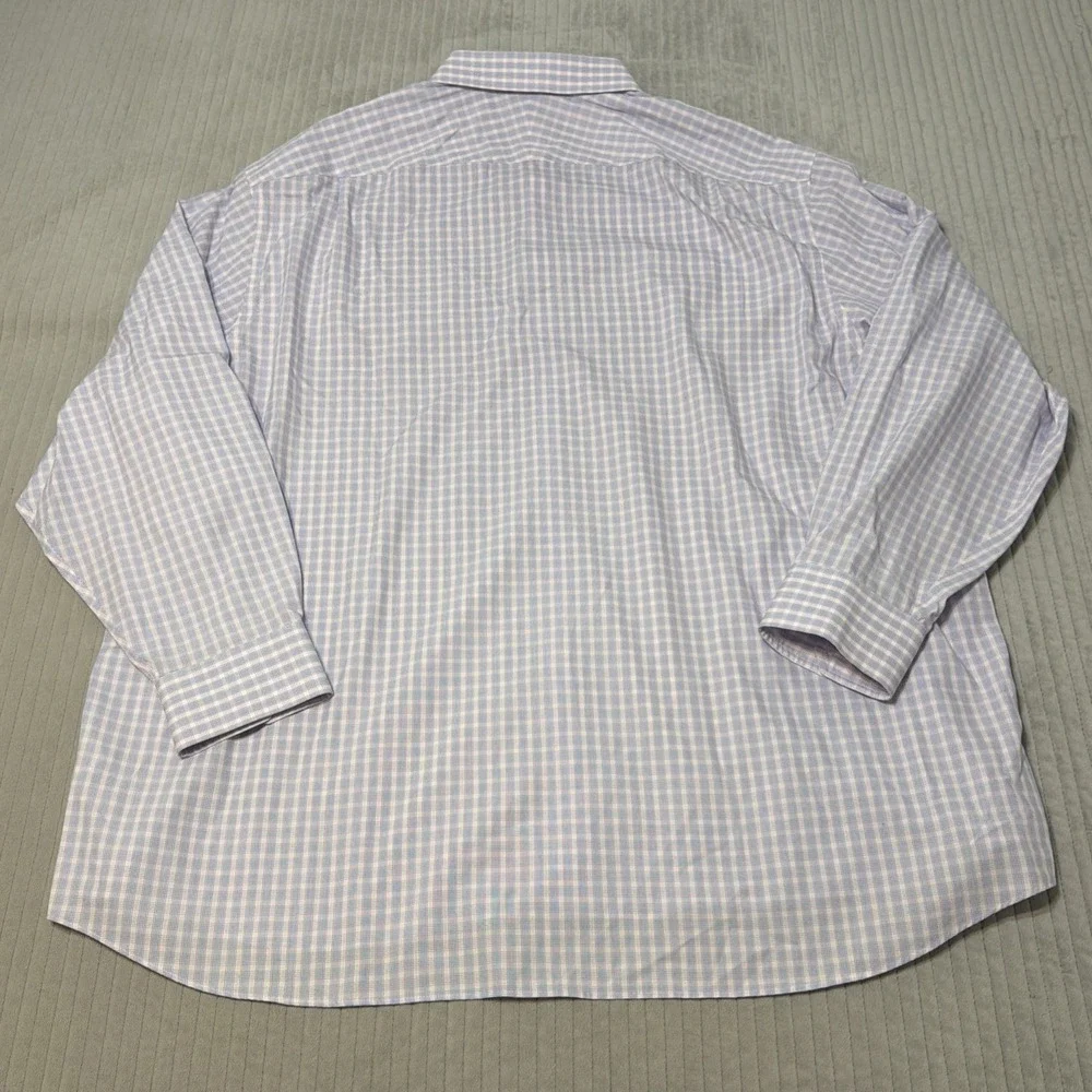 Charles Tyrwhitt Blue pink plaid Dress Shirt – Size 20/37 (51cm/94cm) cotton